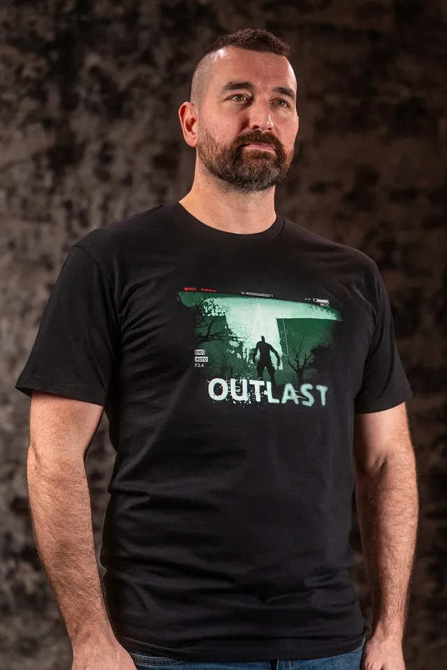 Red Barrels Outlast Nostophobia maglietta stampa verde