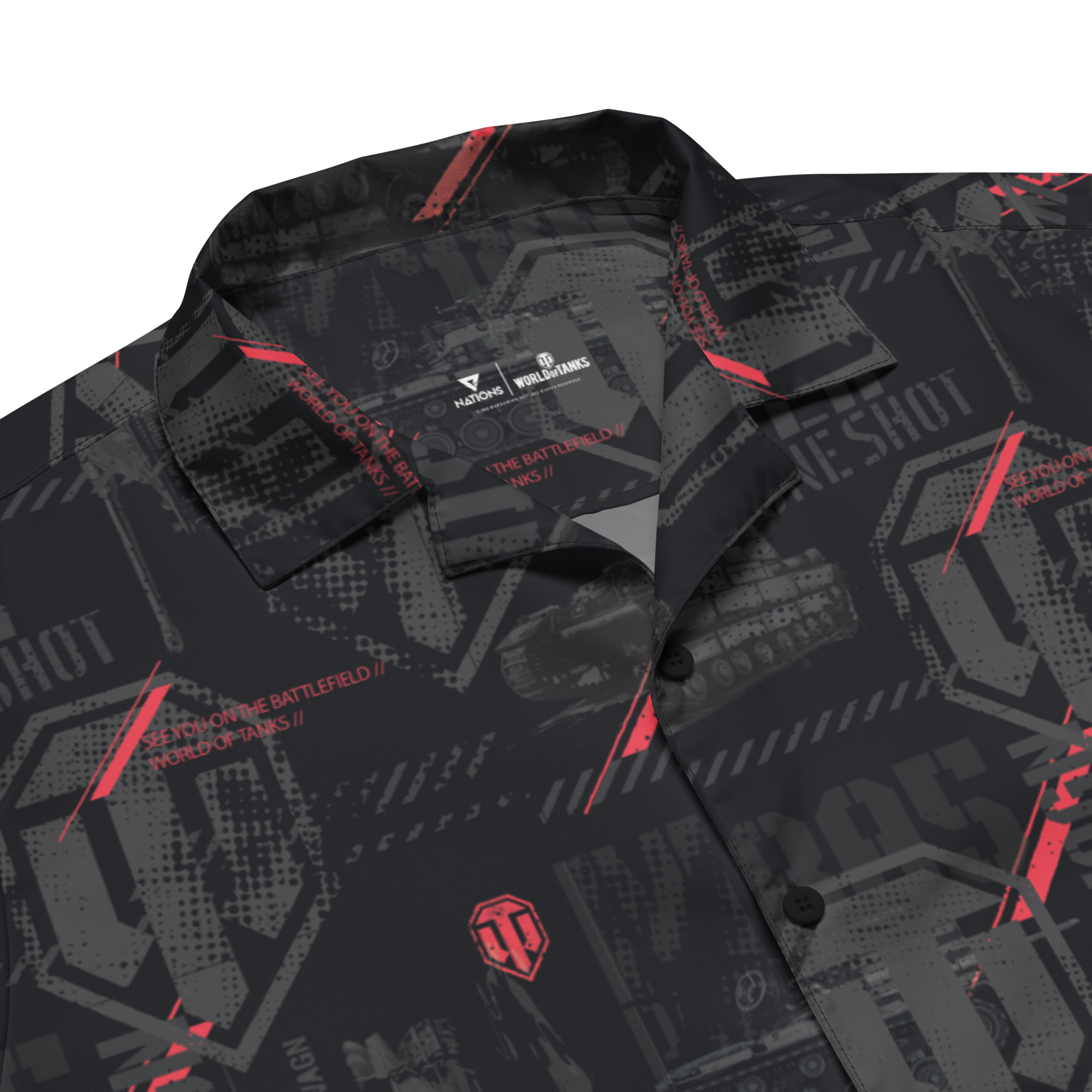 World of Tanks One Shot camicia traspirante UPF50+