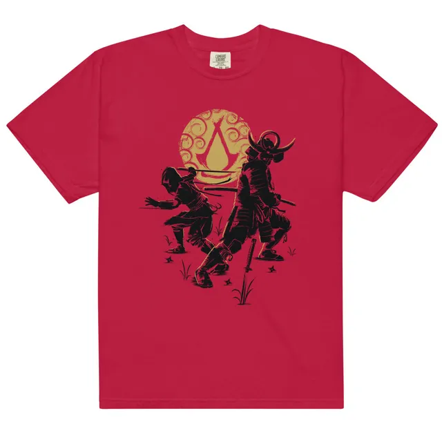 Assassin's Creed Shadows Assassin Insignia t-shirt cotone rossa