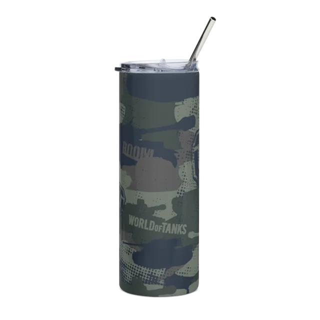 World of Tanks Camo tazza termica 600 ml acciaio inox