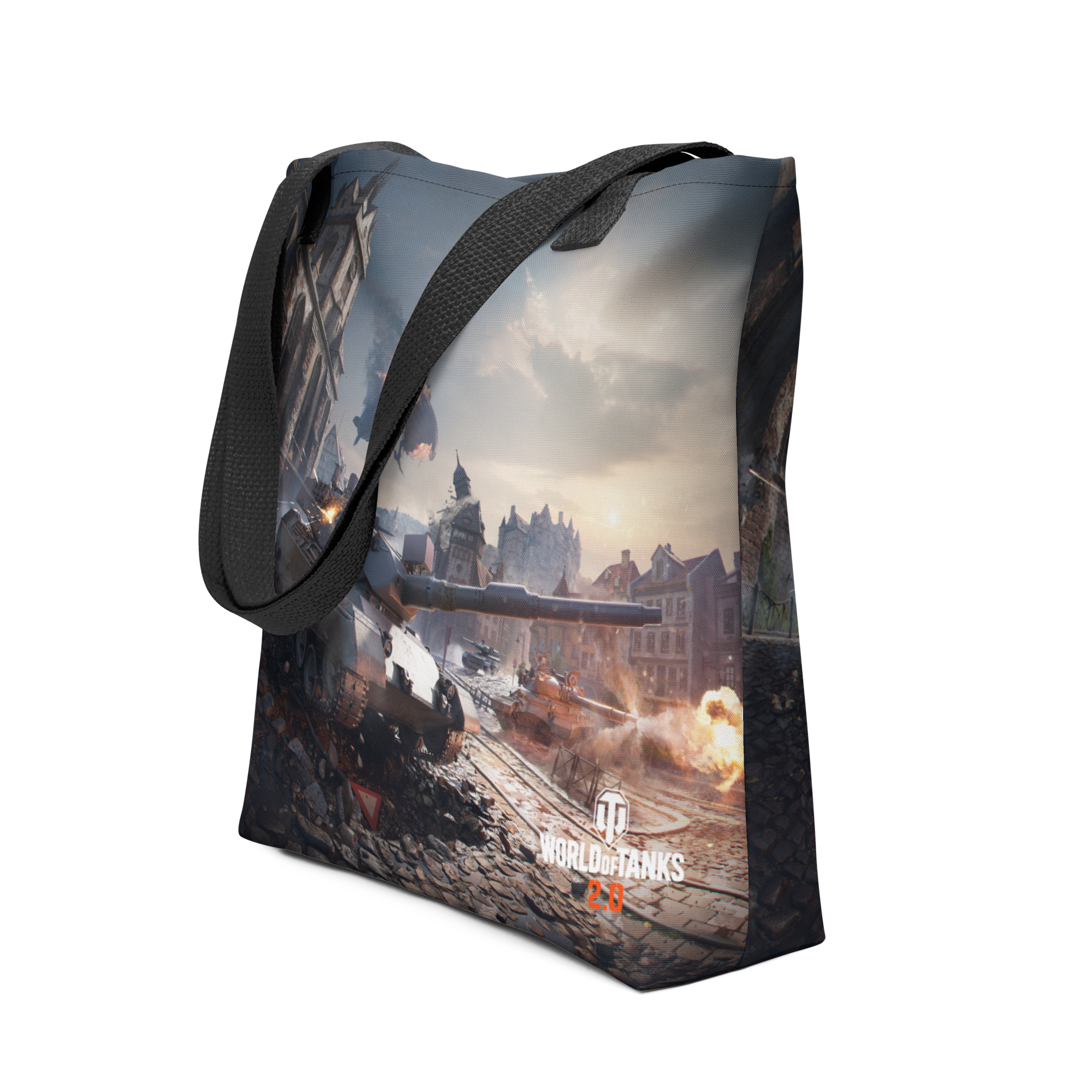World of Tanks 2.0 shopper tote 39x39 cm poliestere