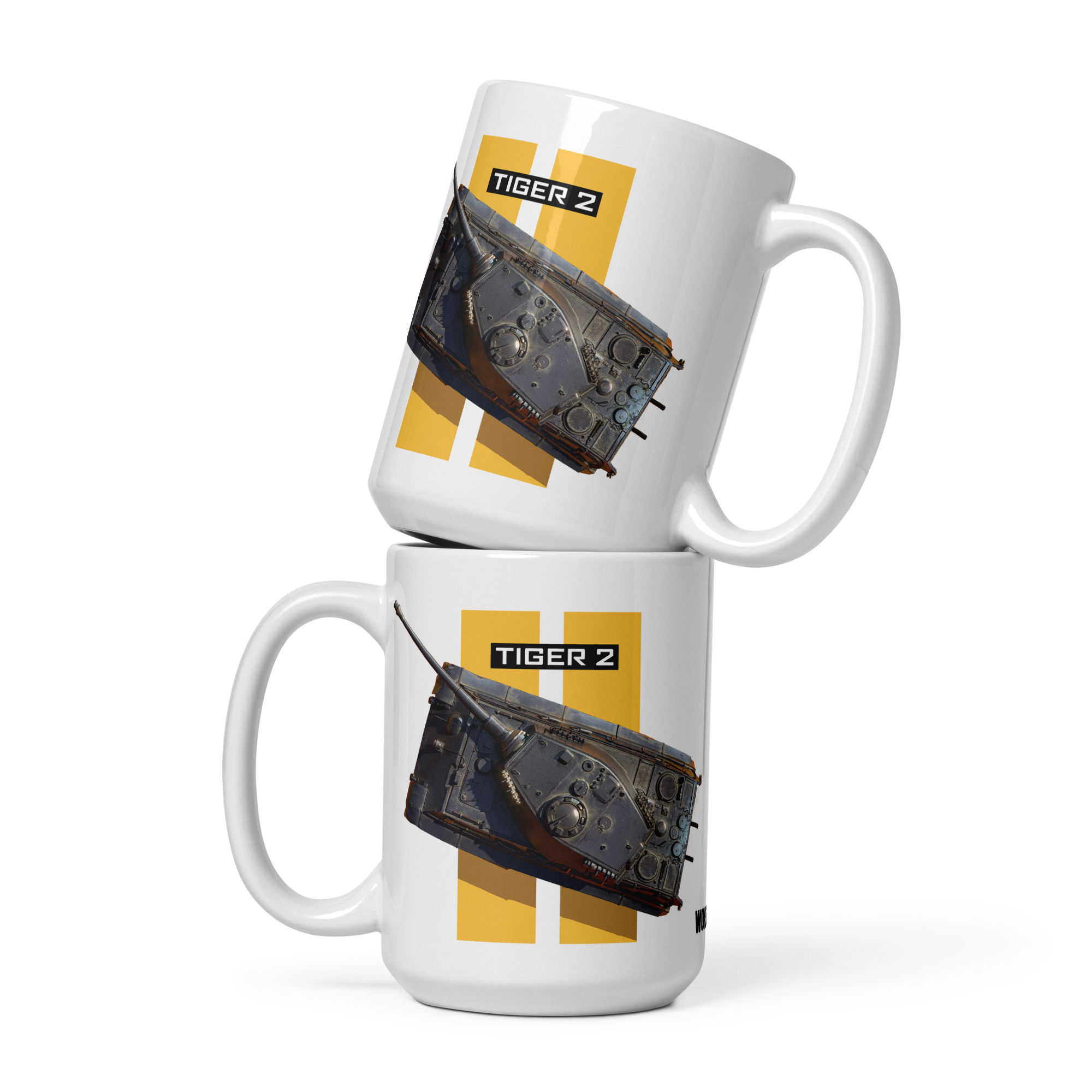 World of Tanks TankFest 2025 Tiger 2 tazza bianca ceramica