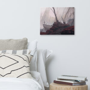 The Game Kitchen Red Forest quadro su tela