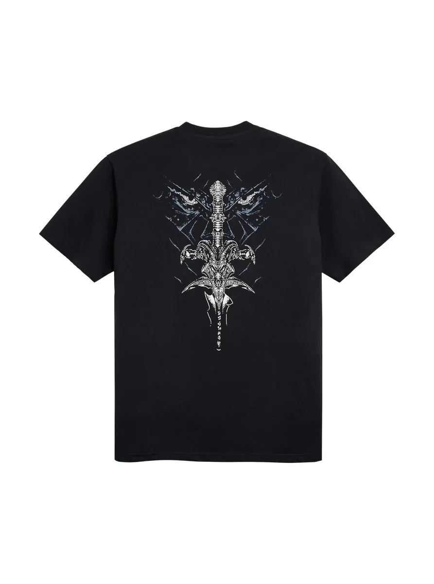 World of Warcraft Wrath of the Lich King t-shirt cotone bio