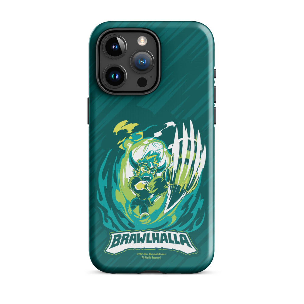Ubisoft Brawlhalla Bodvar cover iPhone 16 rigida