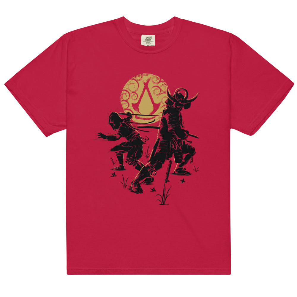Assassin's Creed Shadows Assassin Insignia t-shirt cotone rossa