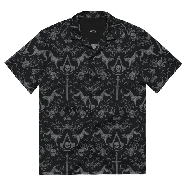 Ubisoft Assassin's Creed Black Flag Resynced camicia tattoo oversize