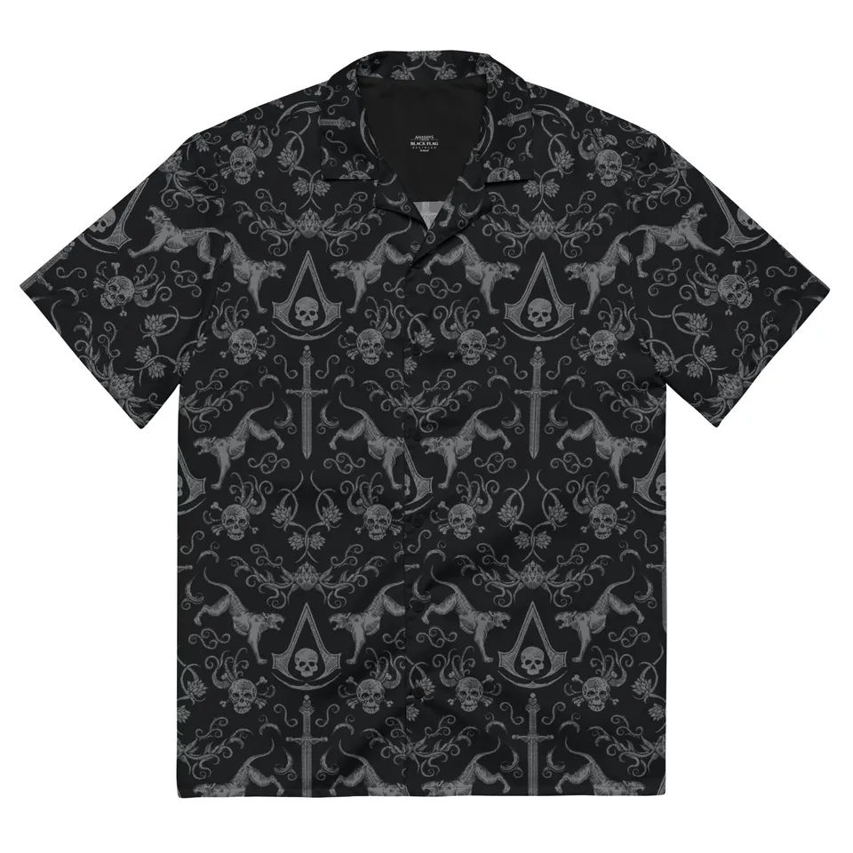 Ubisoft Assassin's Creed Black Flag Resynced camicia tattoo oversize