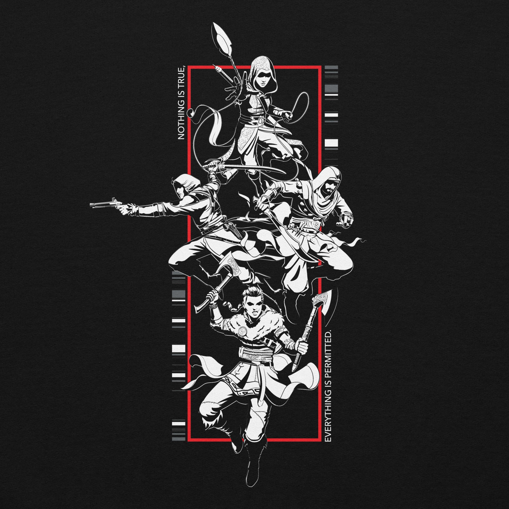UBICollectibles Assassin’s Creed Legacy felpa ricamata cotone