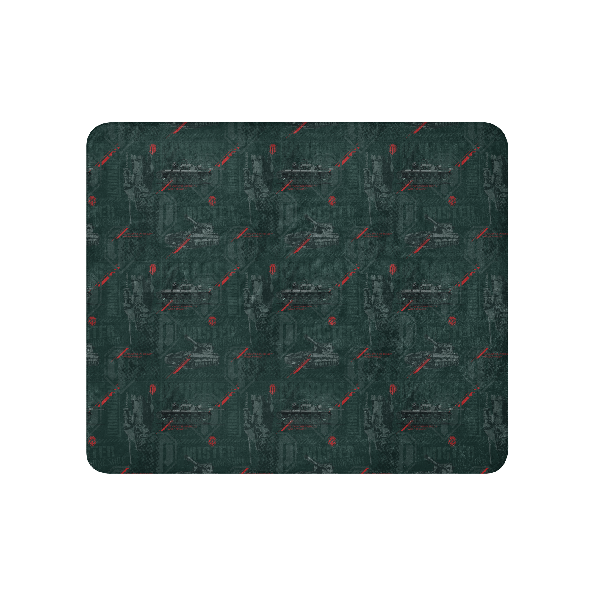 World of Tanks One Shot Holiday coperta sherpa calda