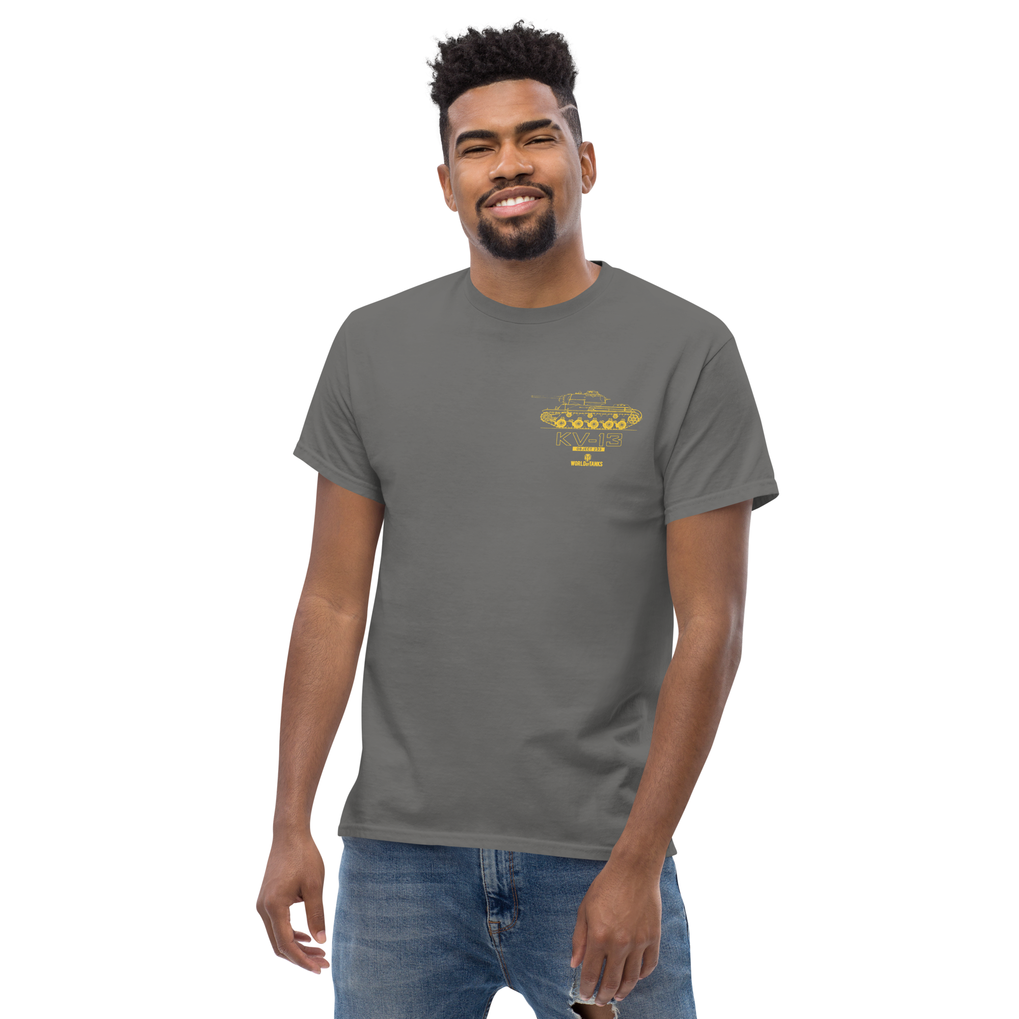 World of Tanks Blueprint KV-13 maglietta cotone unisex