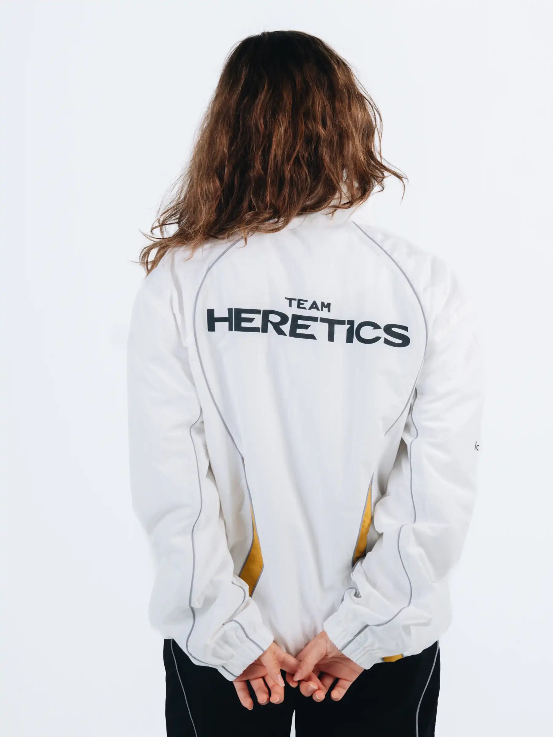 Team Heretics Pro Kit 2026 giacca ufficiale bianca oro