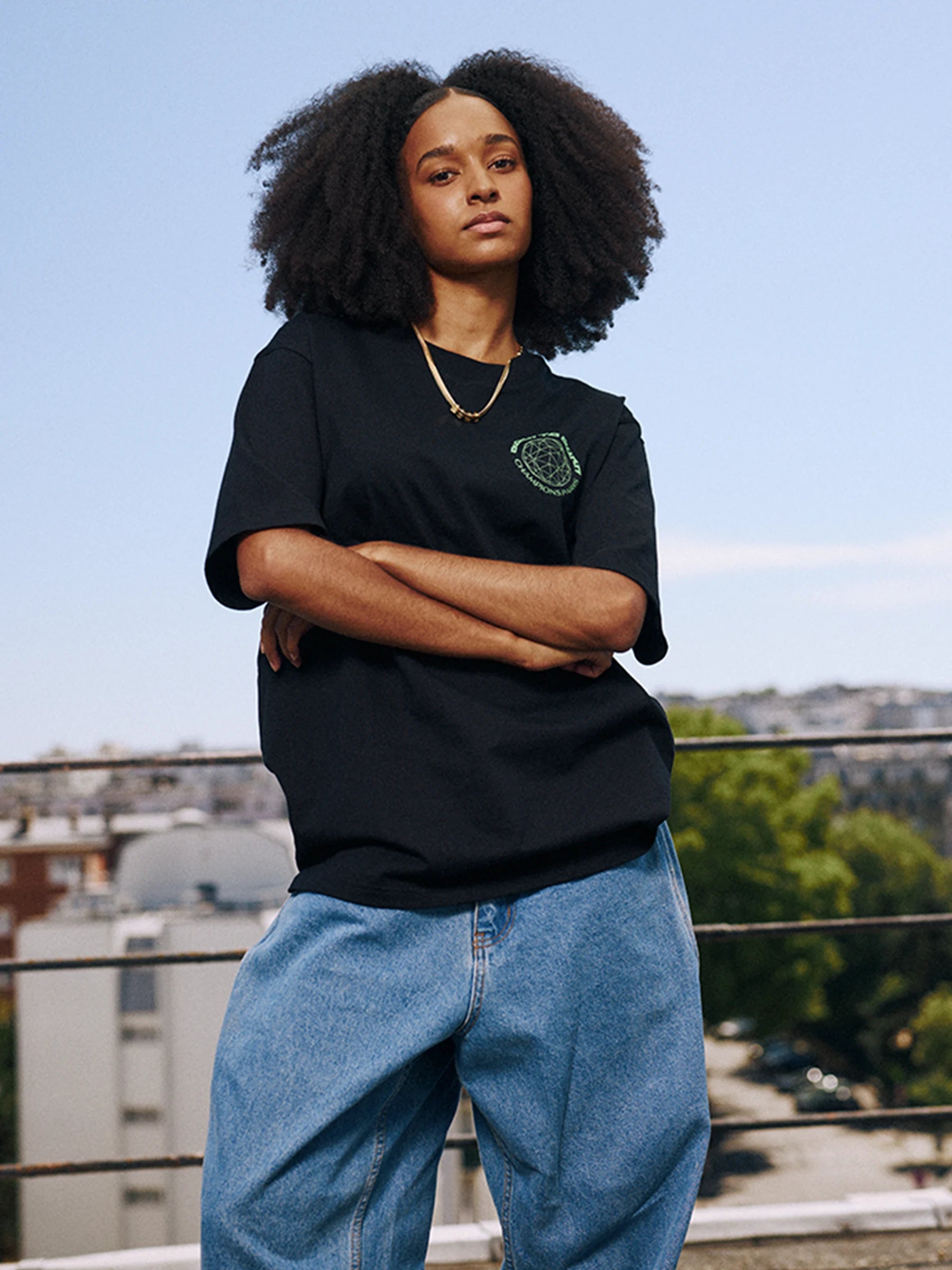 VCT Born to Burn t-shirt Paris cotone organico