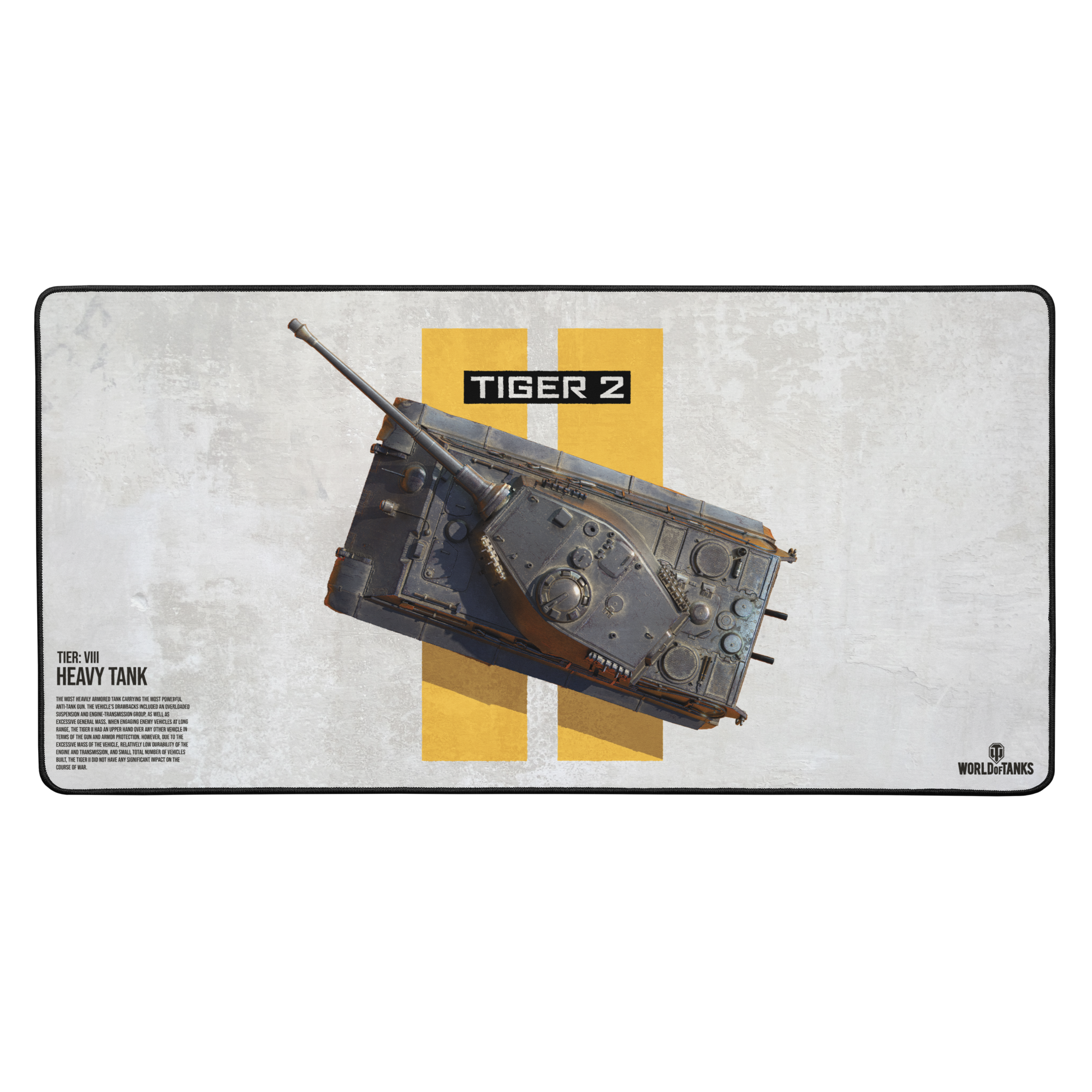 World of Tanks TankFest 2025 Tiger 2 tappetino mouse gaming