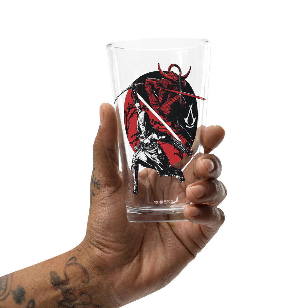 Assassin's Creed Shadows Naoe Yasuke boccale birra personalizzato 473 ml