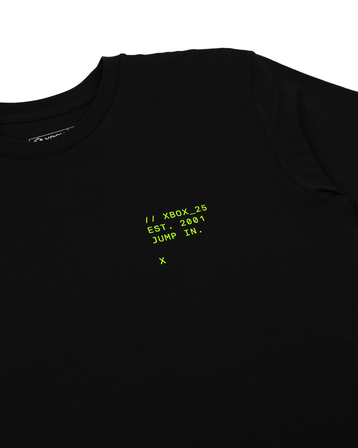 Xbox Gear 25 Years of Play Maglietta Nera Cotone
