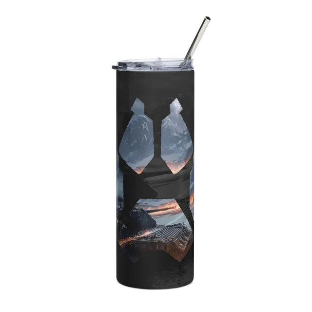 World of Tanks Steel Hunter Icon tumbler acciaio 600 ml