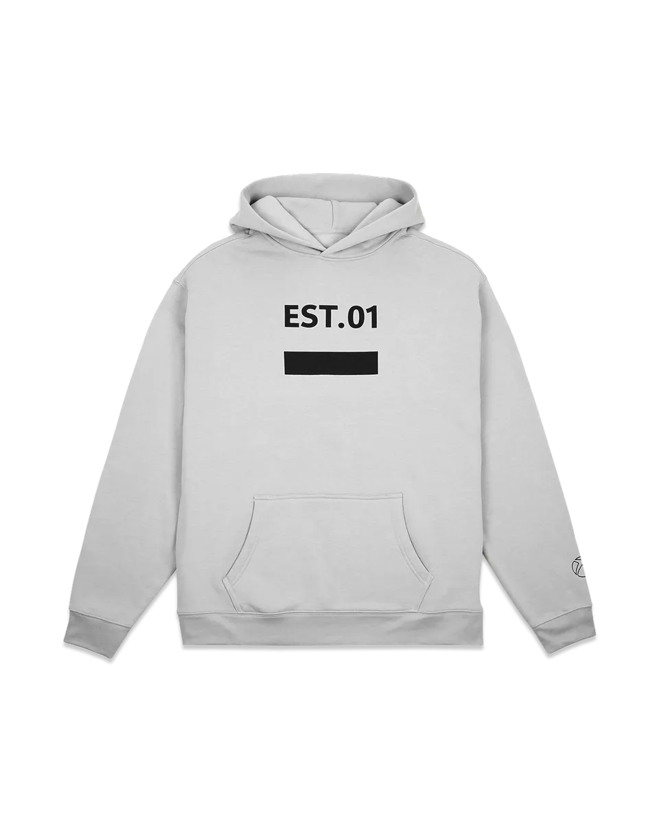 Xbox EST.01 felpa cappuccio grigia cotone