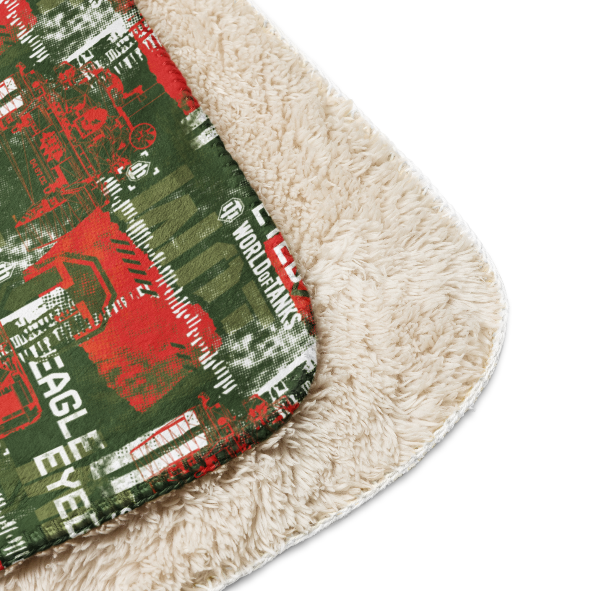 World of Tanks Eagle Eyed coperta sherpa pile divano