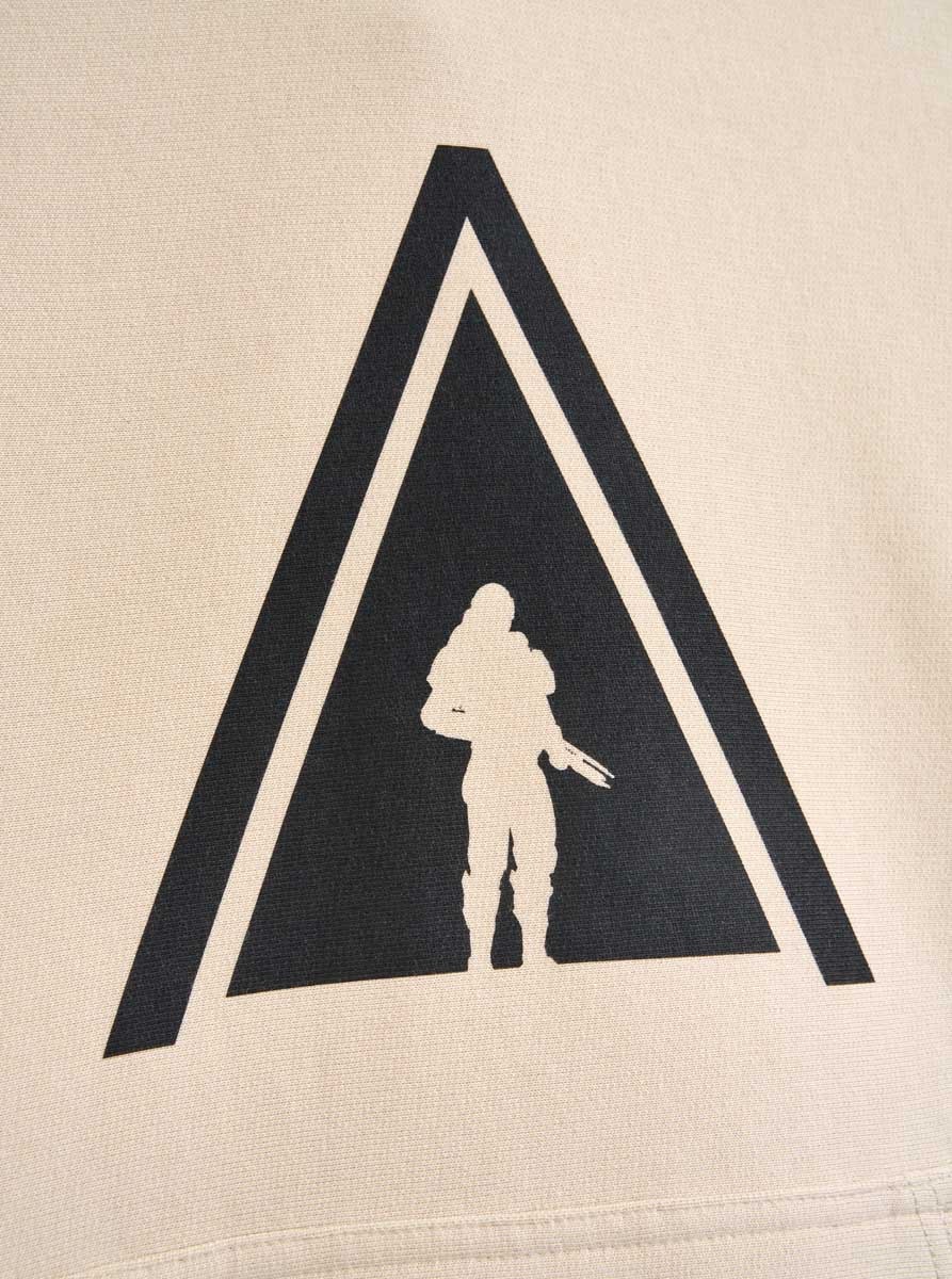 Fulllife Alpha Trooper felpa con cappuccio cotone organico