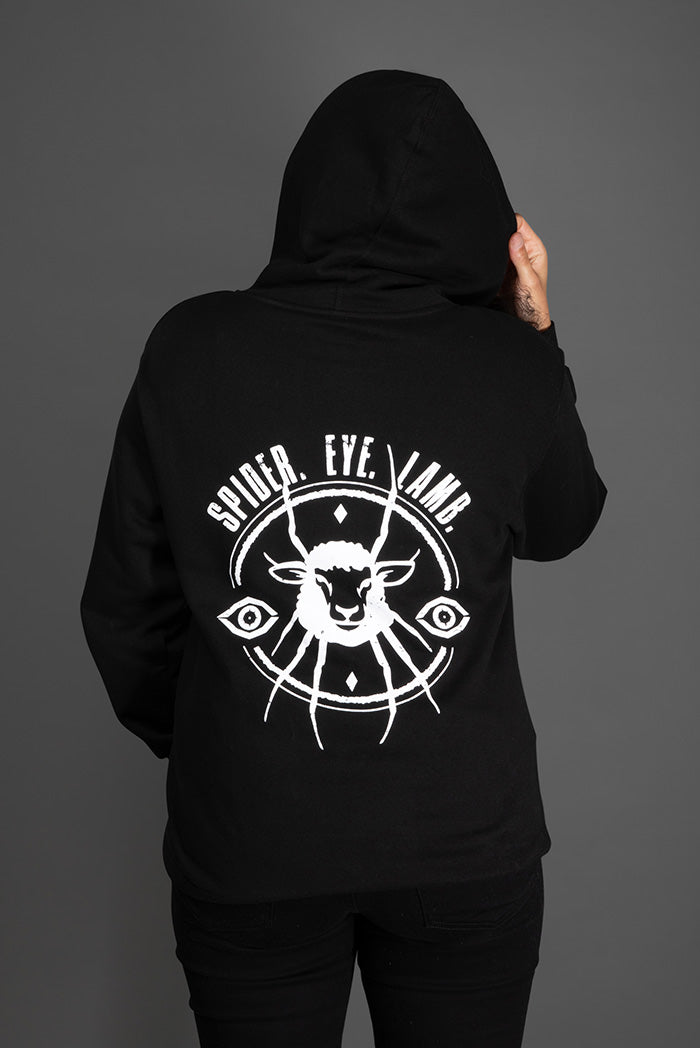 Red Barrels Spider Eye Lamb Felpa con Cappuccio Unisex Ufficiale