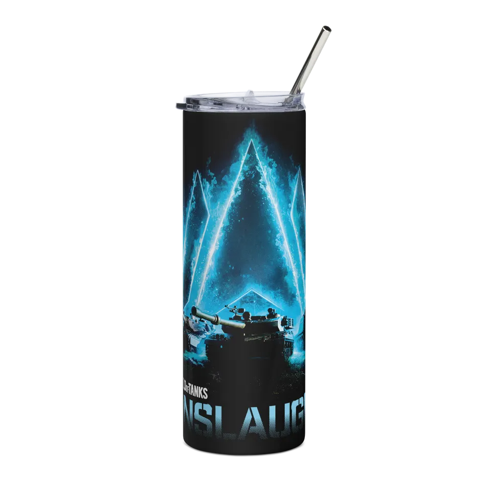 World of Tanks Onslaught tumbler acciaio 600 ml