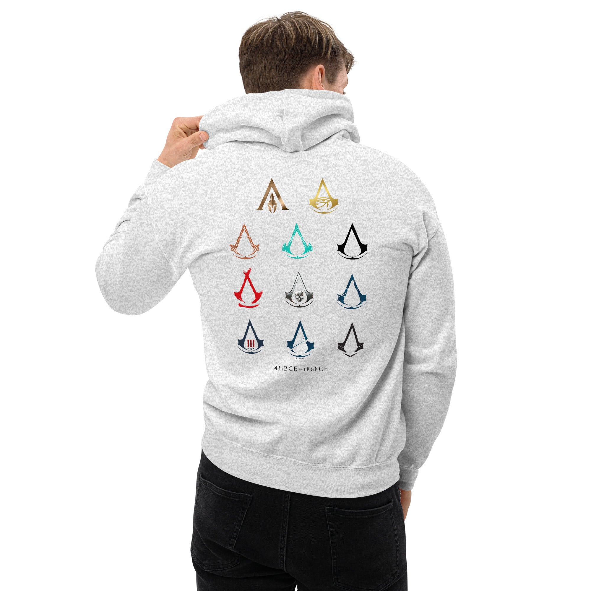 UBICollectibles Assassin's Creed Full Sync felpa cappuccio L