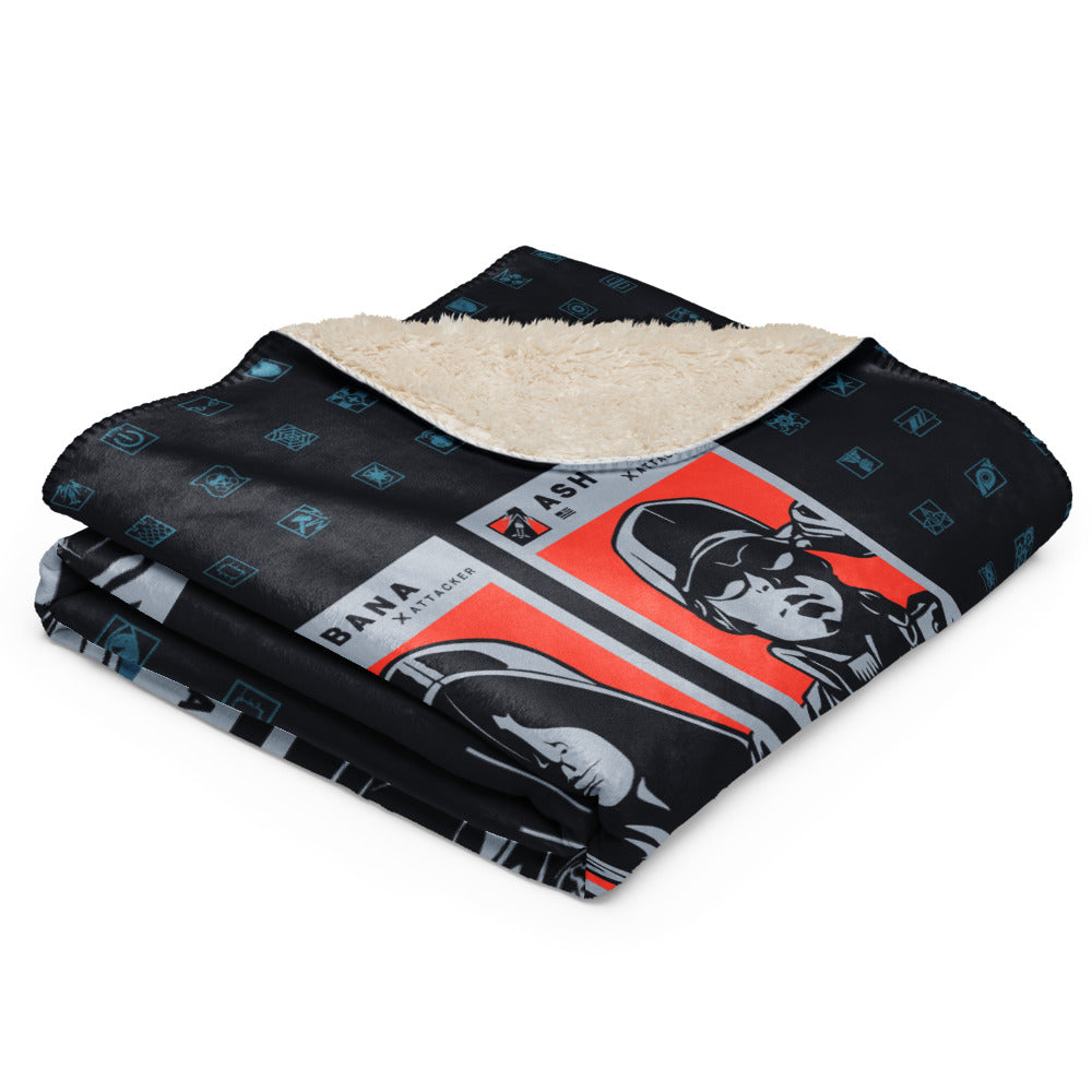 Ubisoft Rainbow Six Siege Operators coperta sherpa 127x152 cm