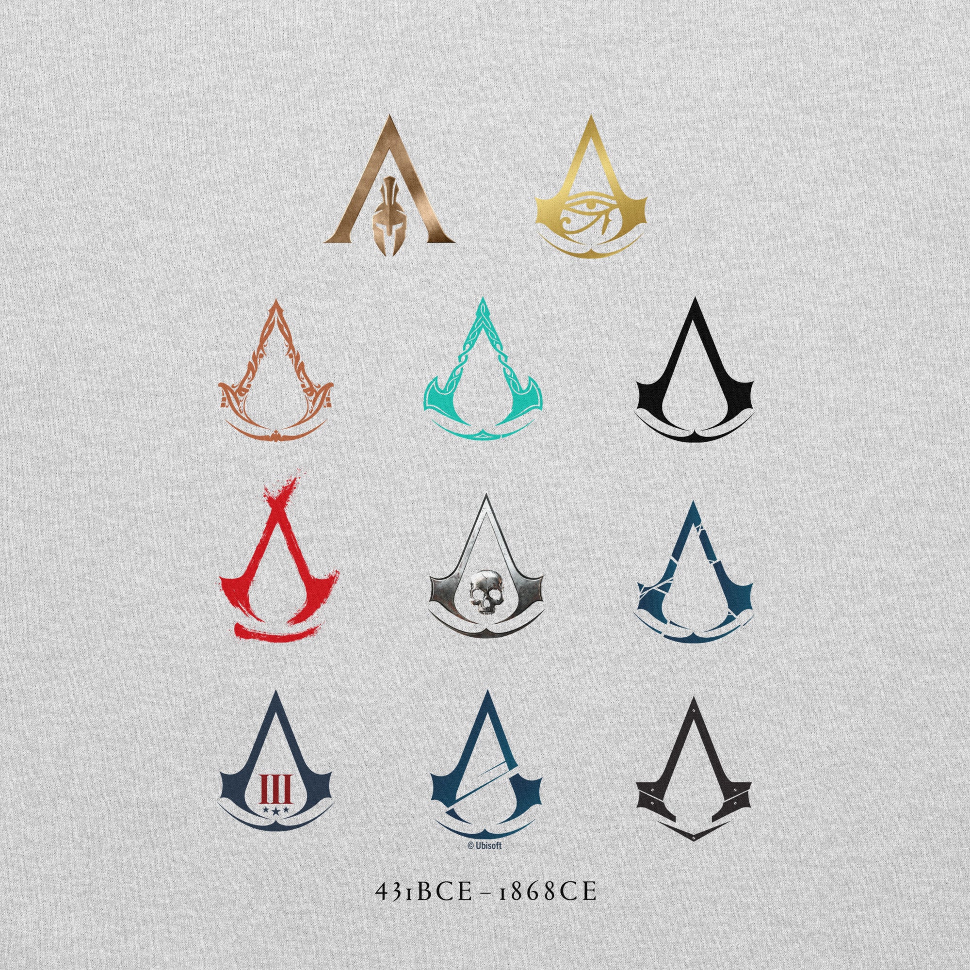 UBICollectibles Assassin's Creed Full Sync felpa cappuccio L