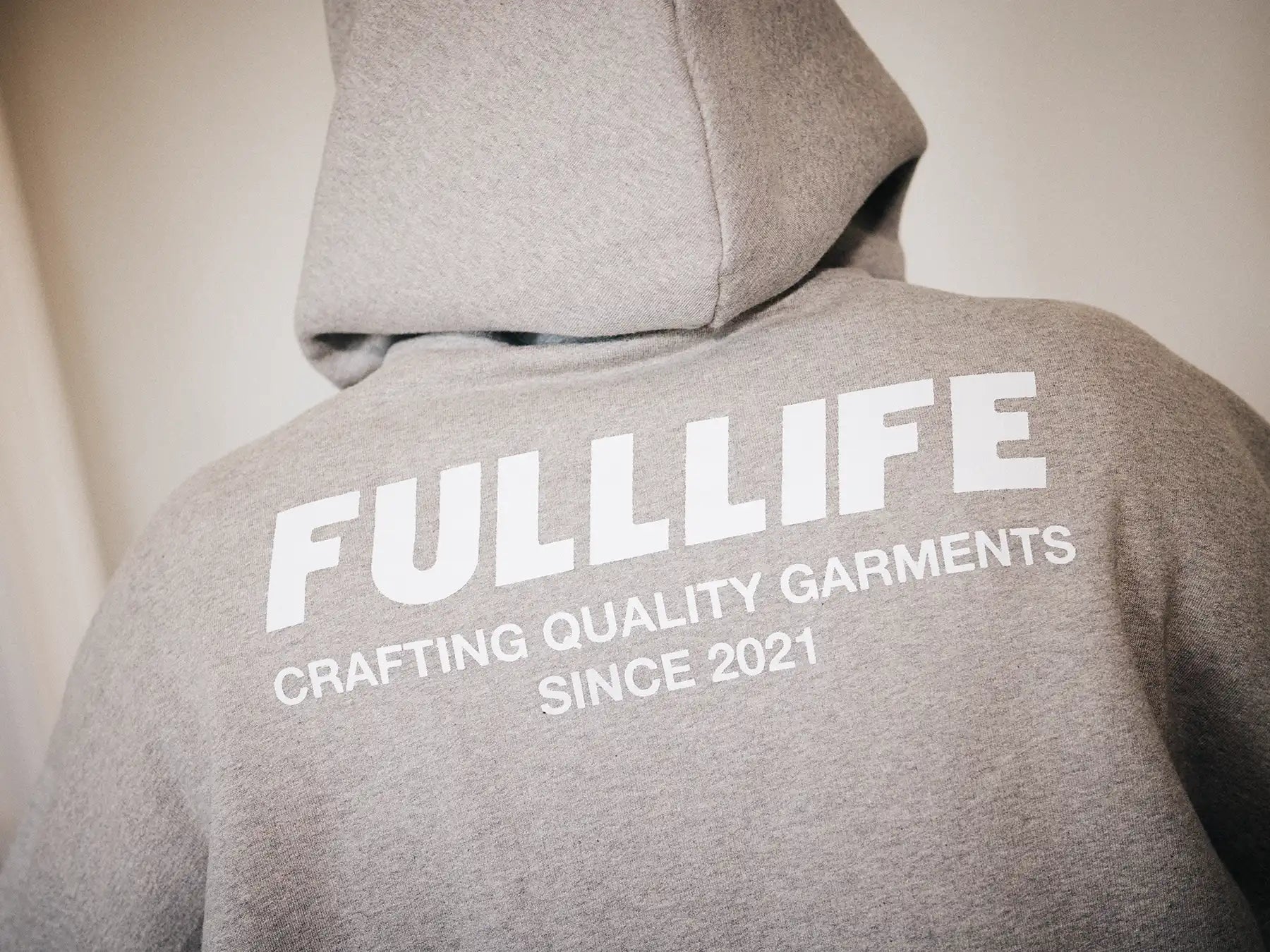 Fulllife Signature ZIP felpa con cappuccio cotone