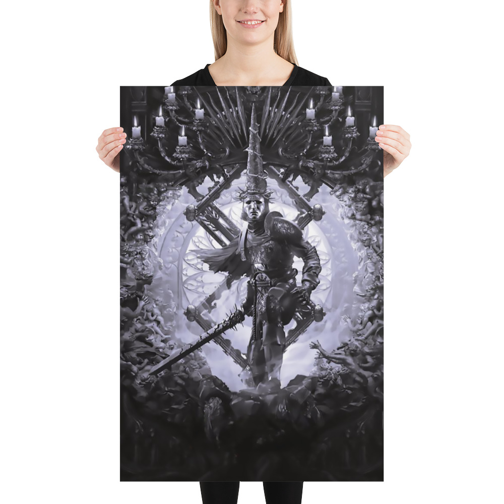 The Game Kitchen Blasphemous The Penitent One poster ufficiale