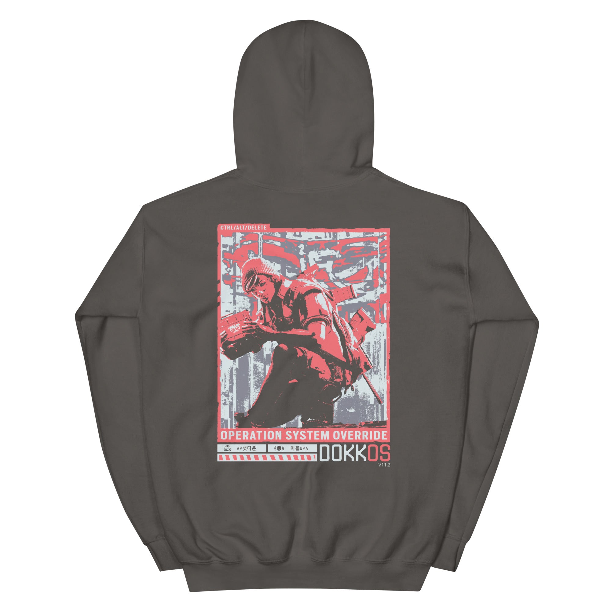 Ubisoft Six Siege Dokkaebi Override Felpa Cappuccio Unisex
