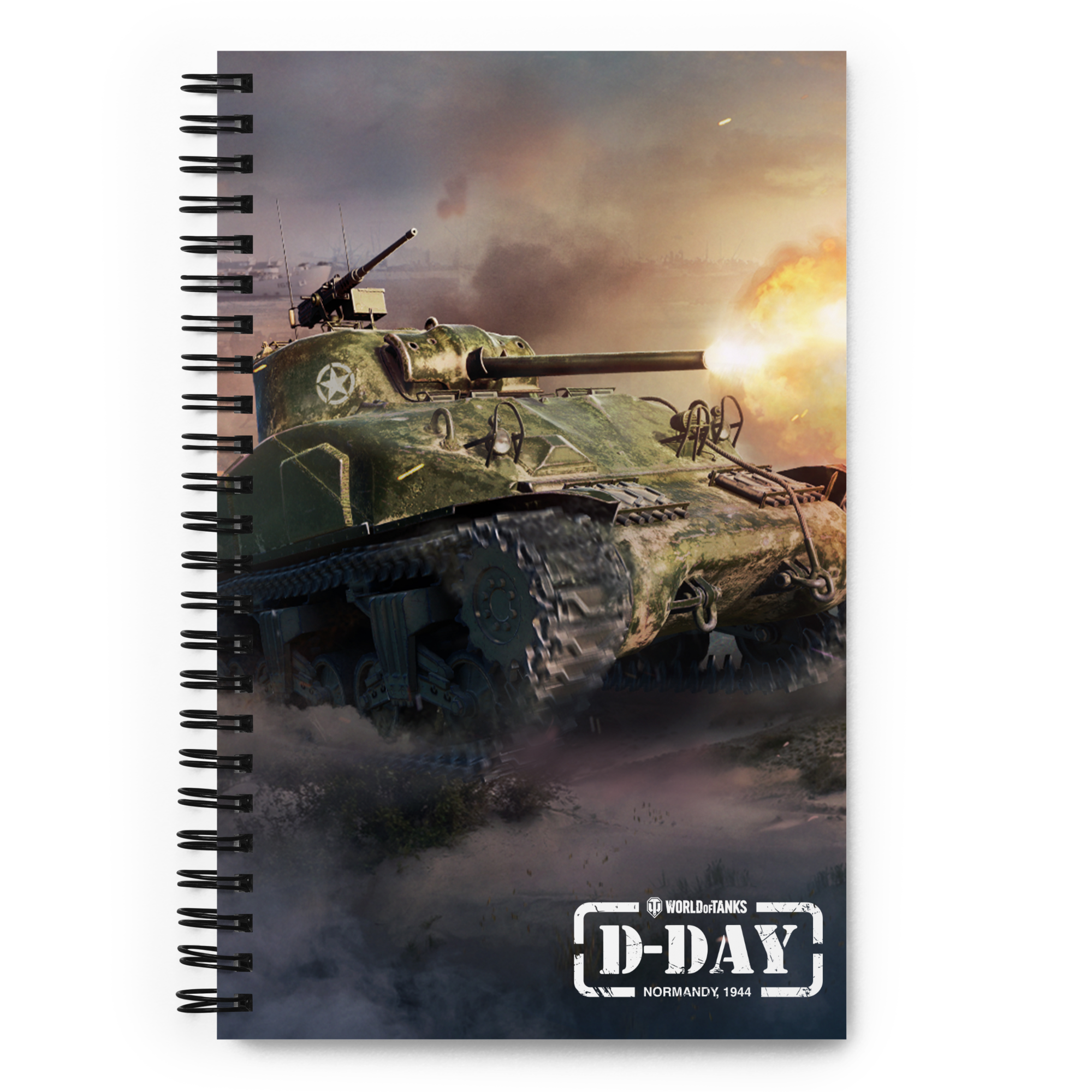 World of Tanks D-Day 2025 quaderno spirale puntinato