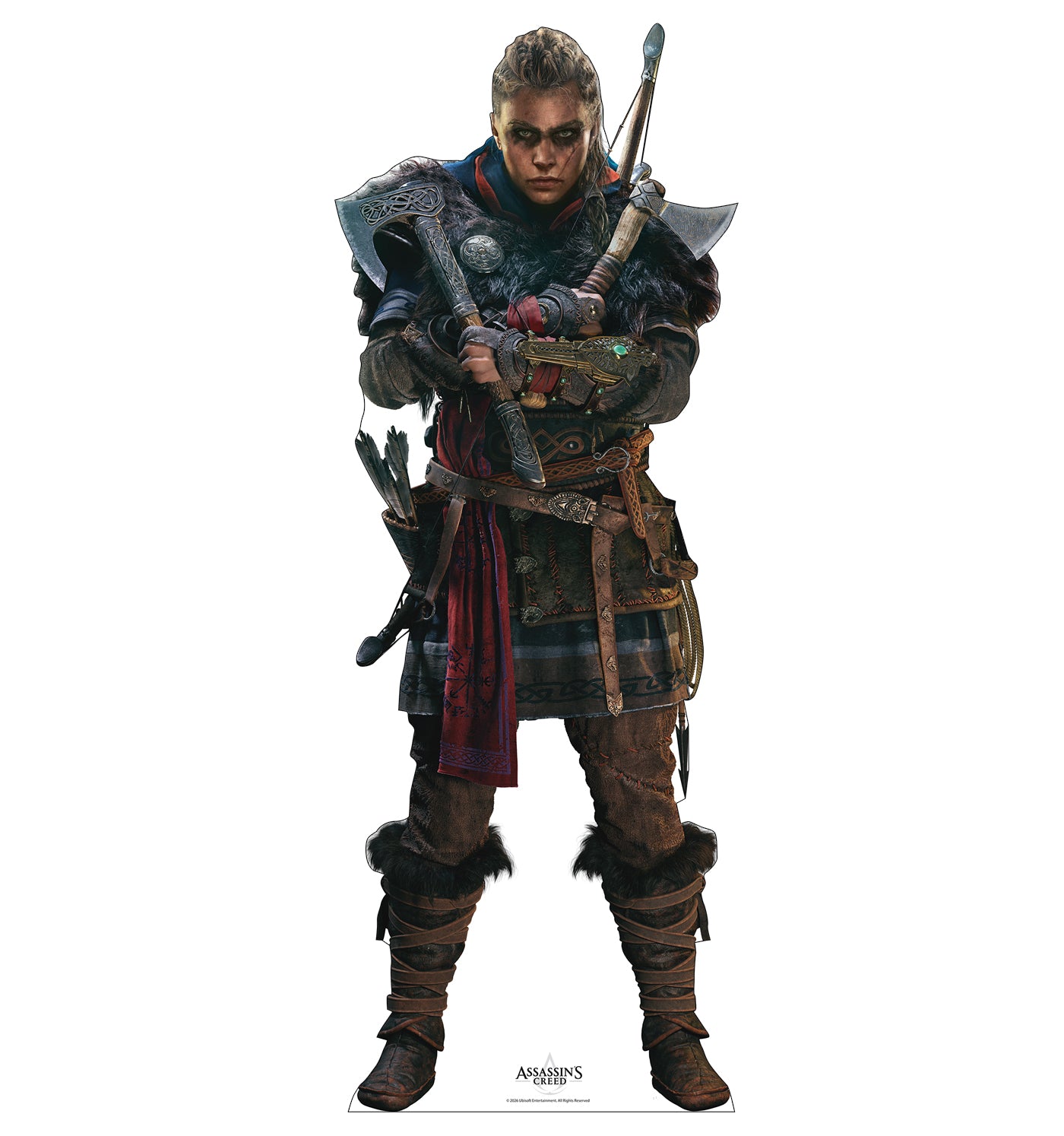 Assassin's Creed Valhalla Eivor Varinsdottir sagoma cartone 185 cm