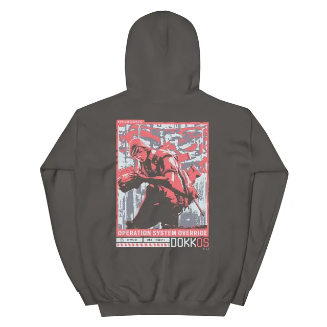 Ubisoft Six Siege Dokkaebi Override Felpa Cappuccio Unisex