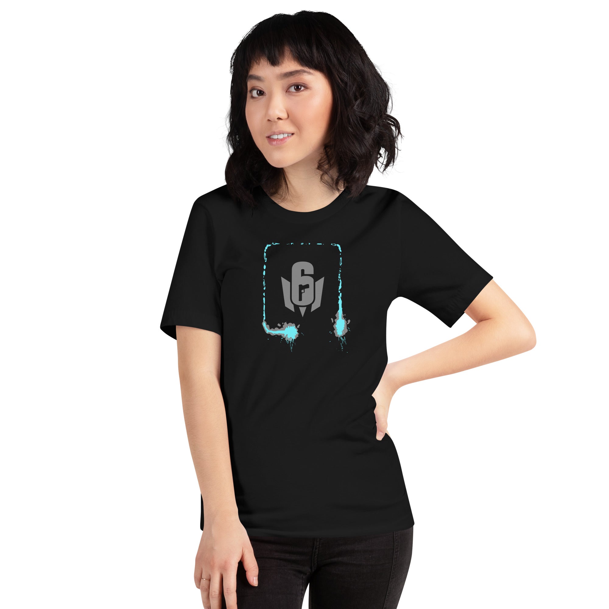 Six Mobile Breach t-shirt cotone pettinato grafica tattica