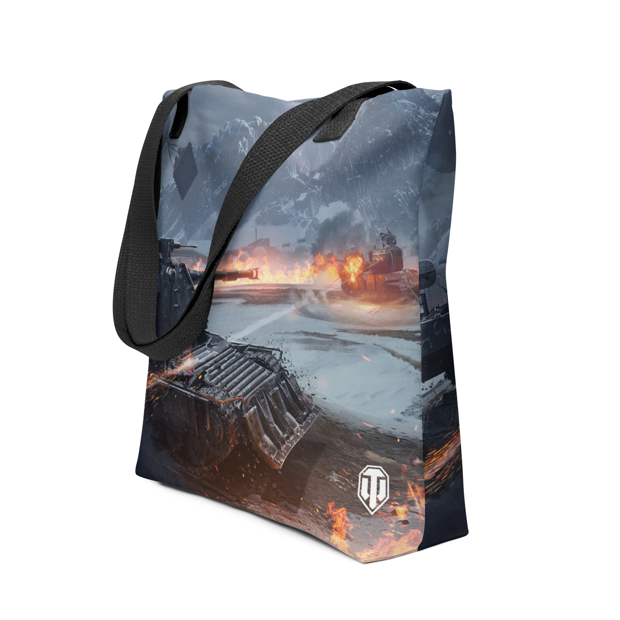 World of Tanks Steel Hunter tote bag shopper 39x39 poliestere