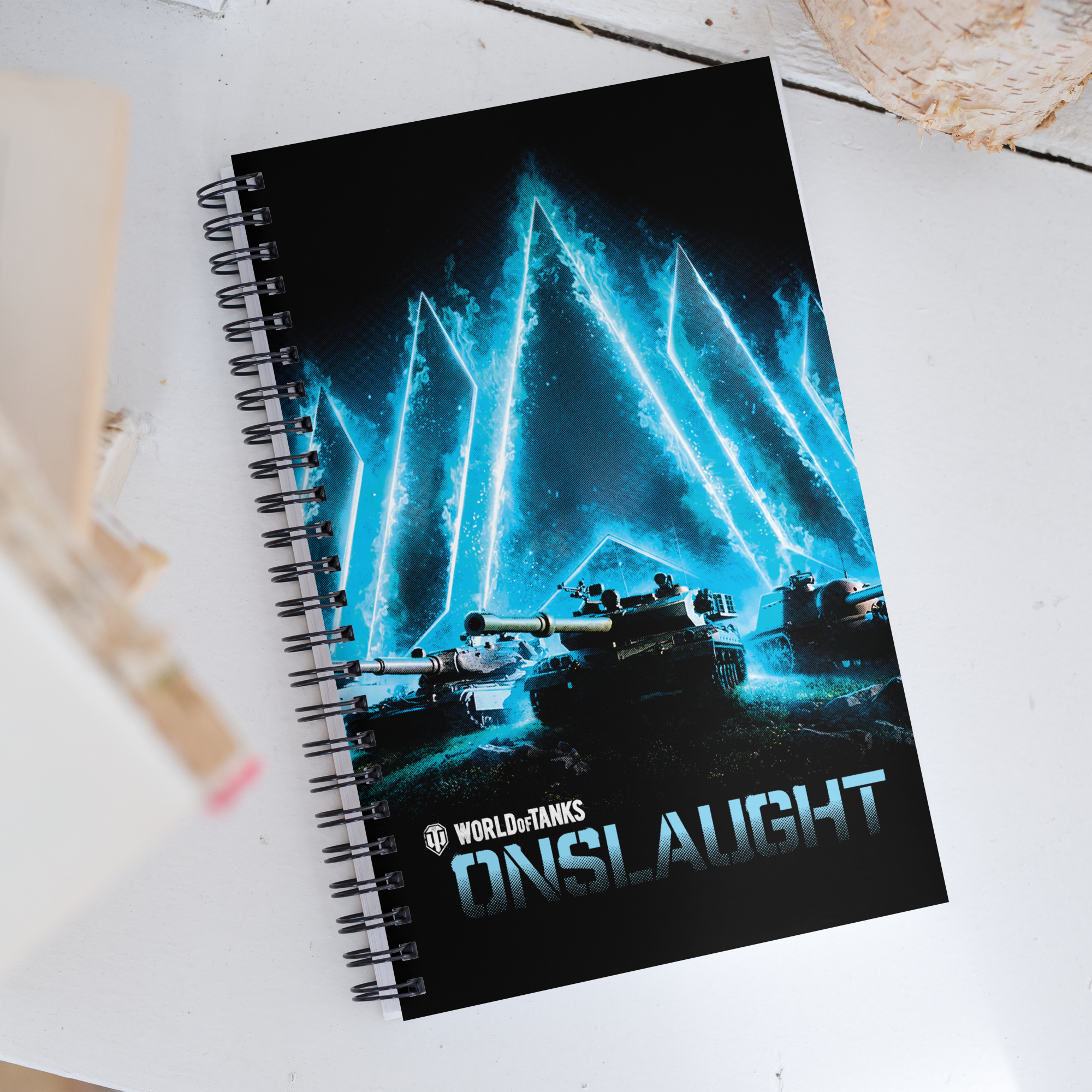 World of Tanks Onslaught quaderno spiralato 140 pagine