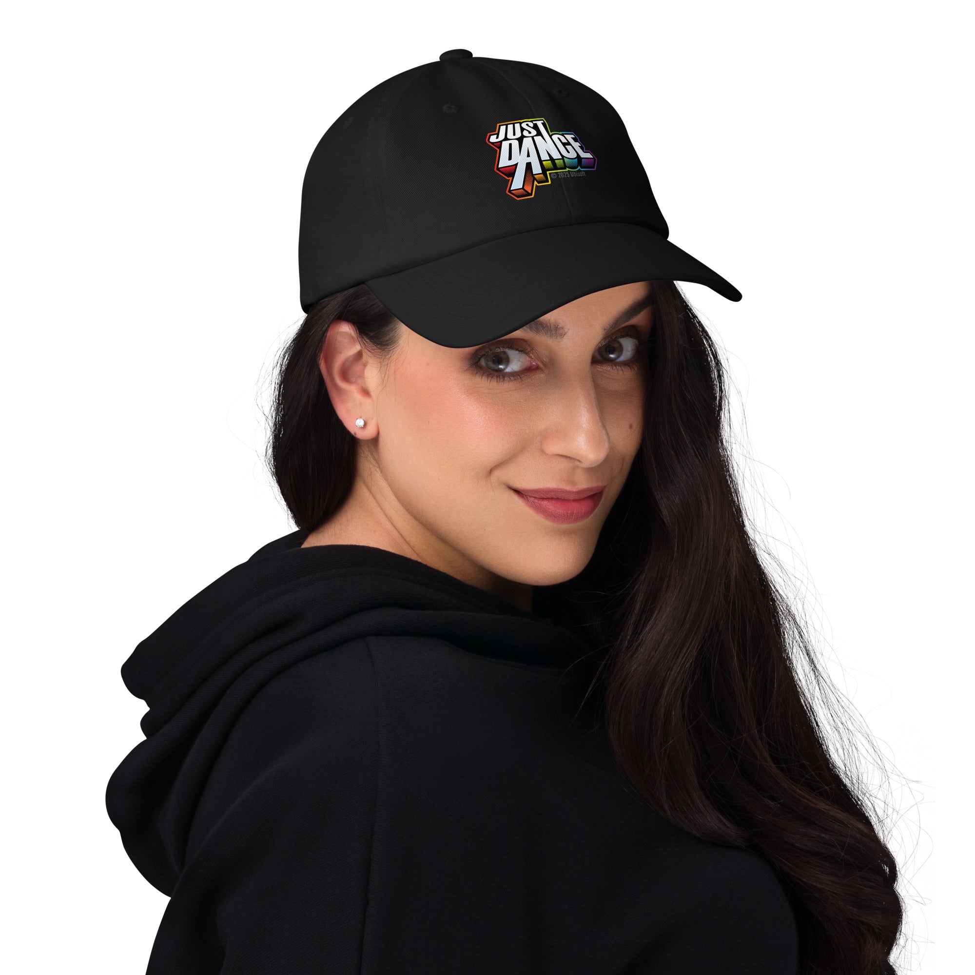 Ubisoft Just Dance Logo cappellino dad hat cotone nero
