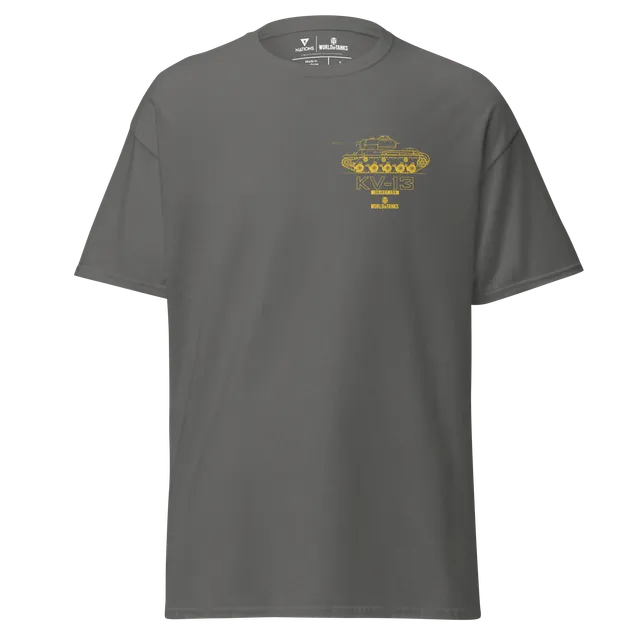 World of Tanks Blueprint KV-13 maglietta cotone unisex