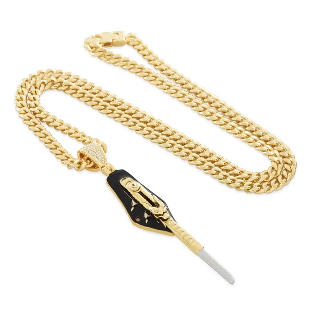 Assassin's Creed Shadows Hidden Blade collana lama celata