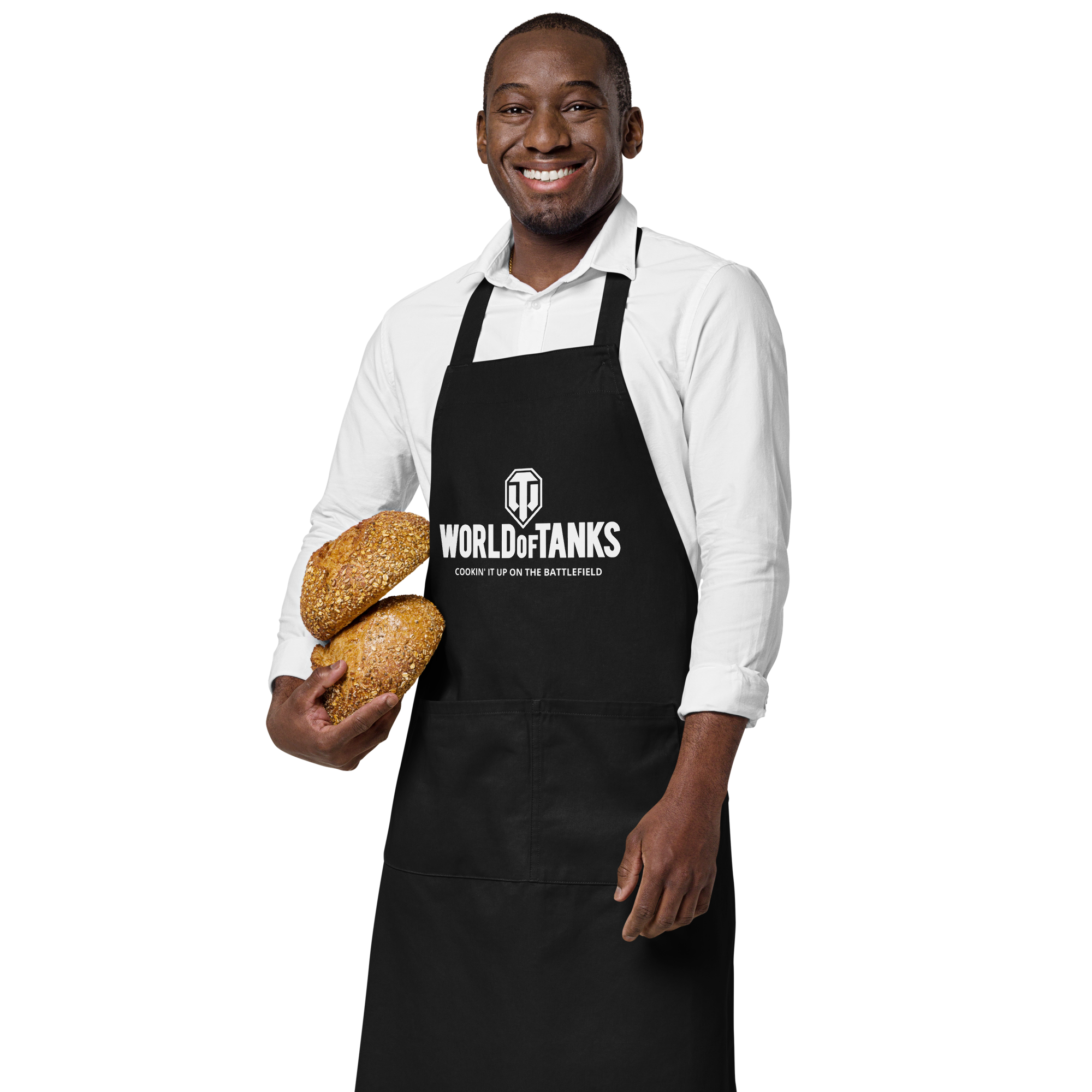 World of Tanks grembiule cucina cotone bio