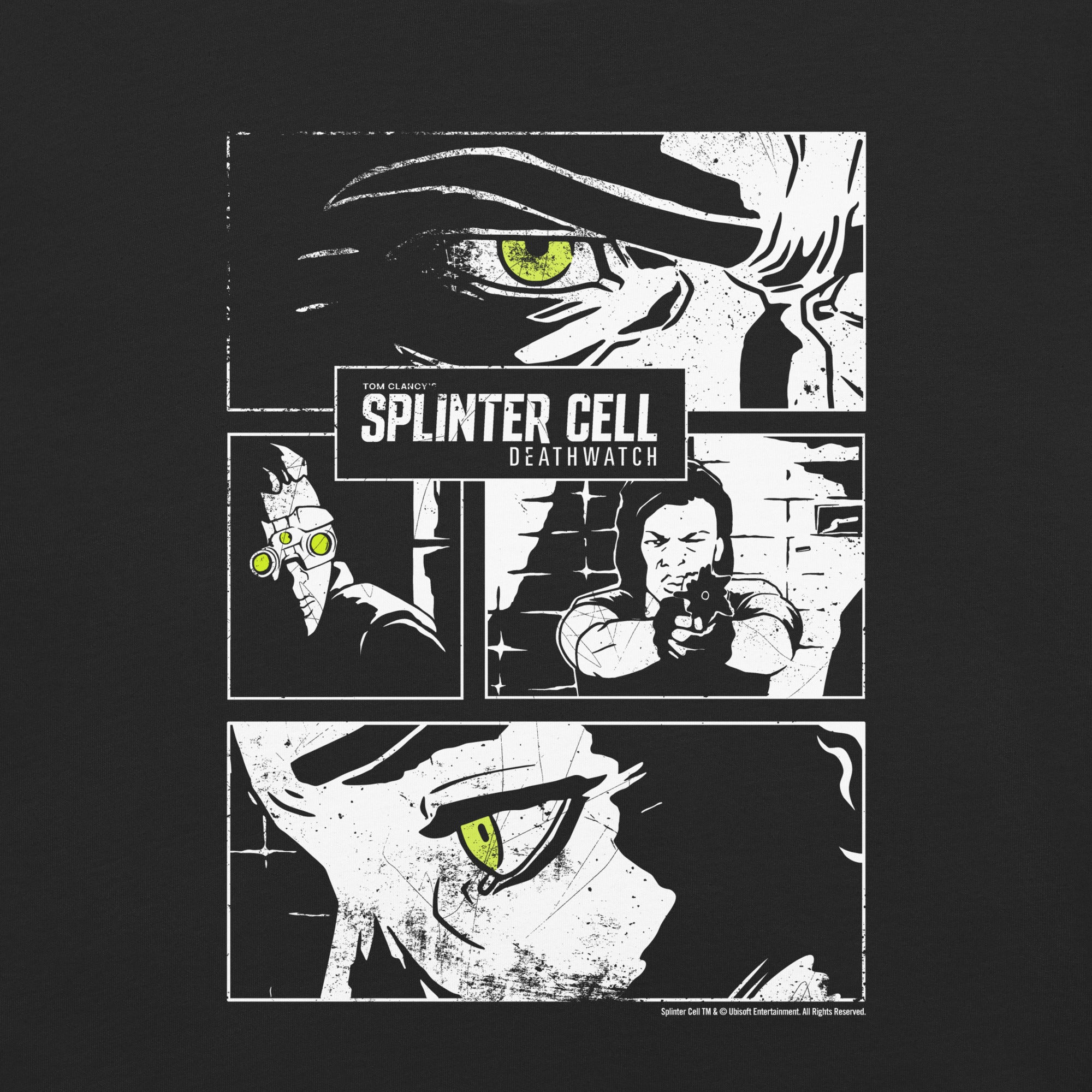UBICollectibles Splinter Cell Deathwatch t-shirt comic cotone