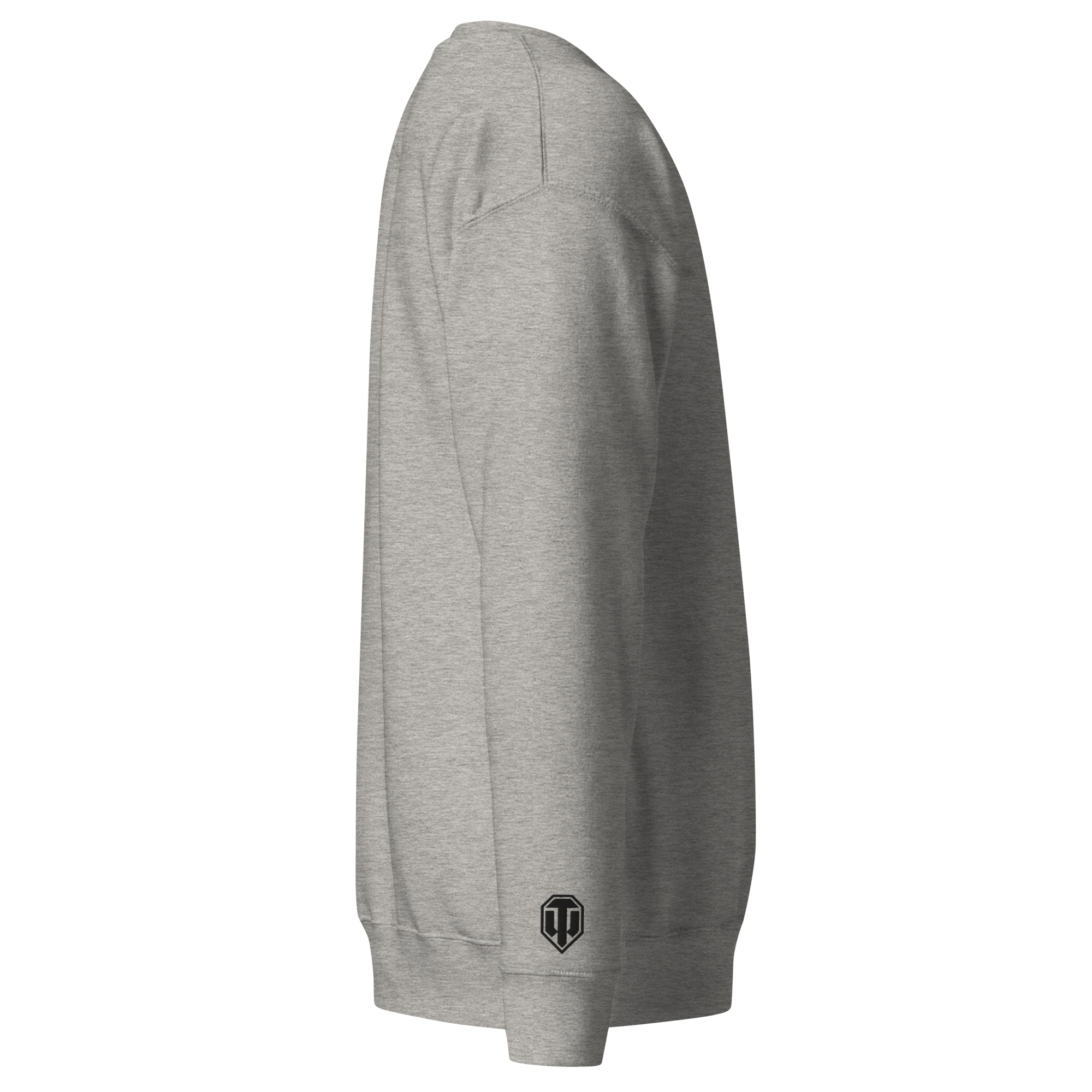 World of Tanks 2.0 felpa girocollo grigia cotone