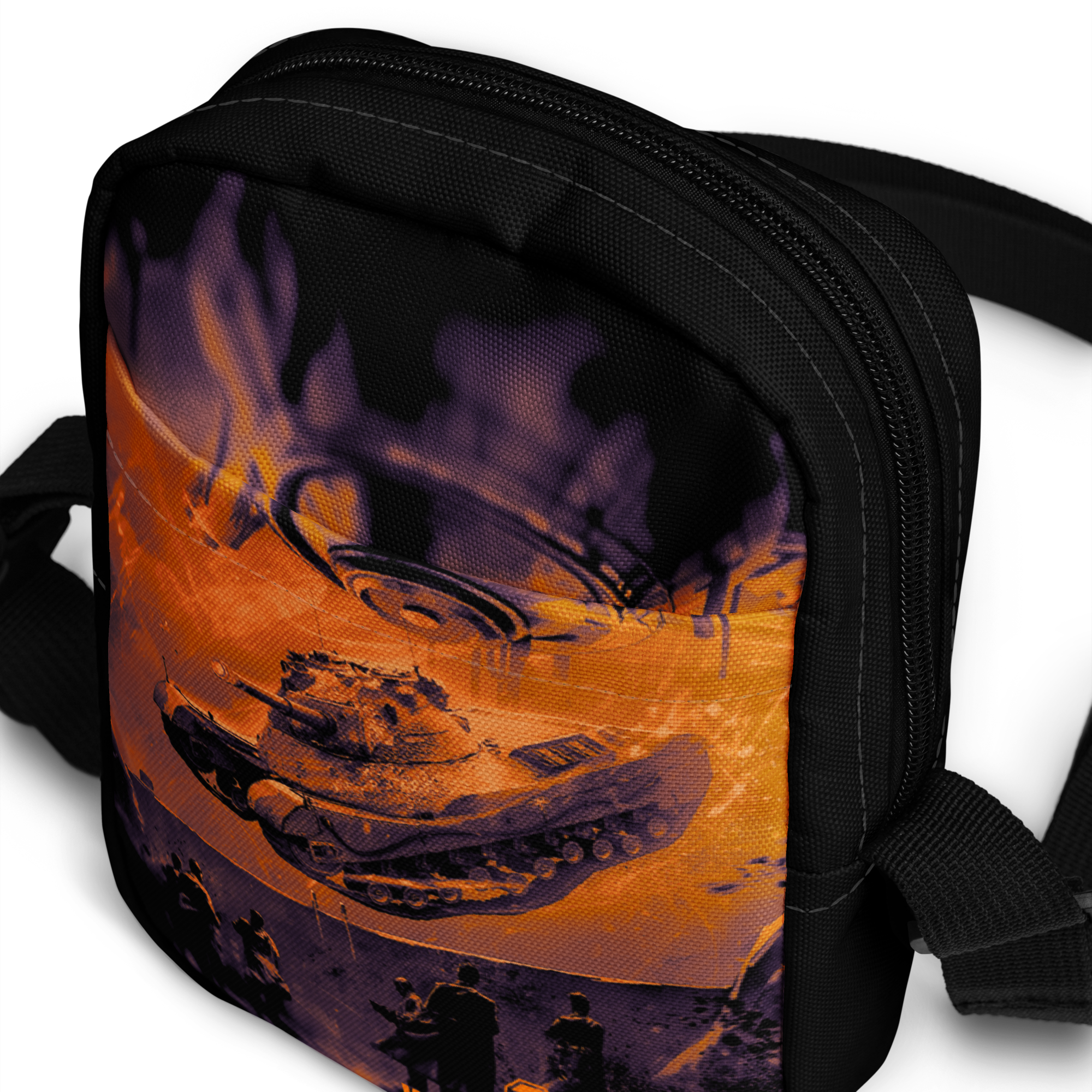 World of Tanks Halloween borsello tracolla utility idrorepellente