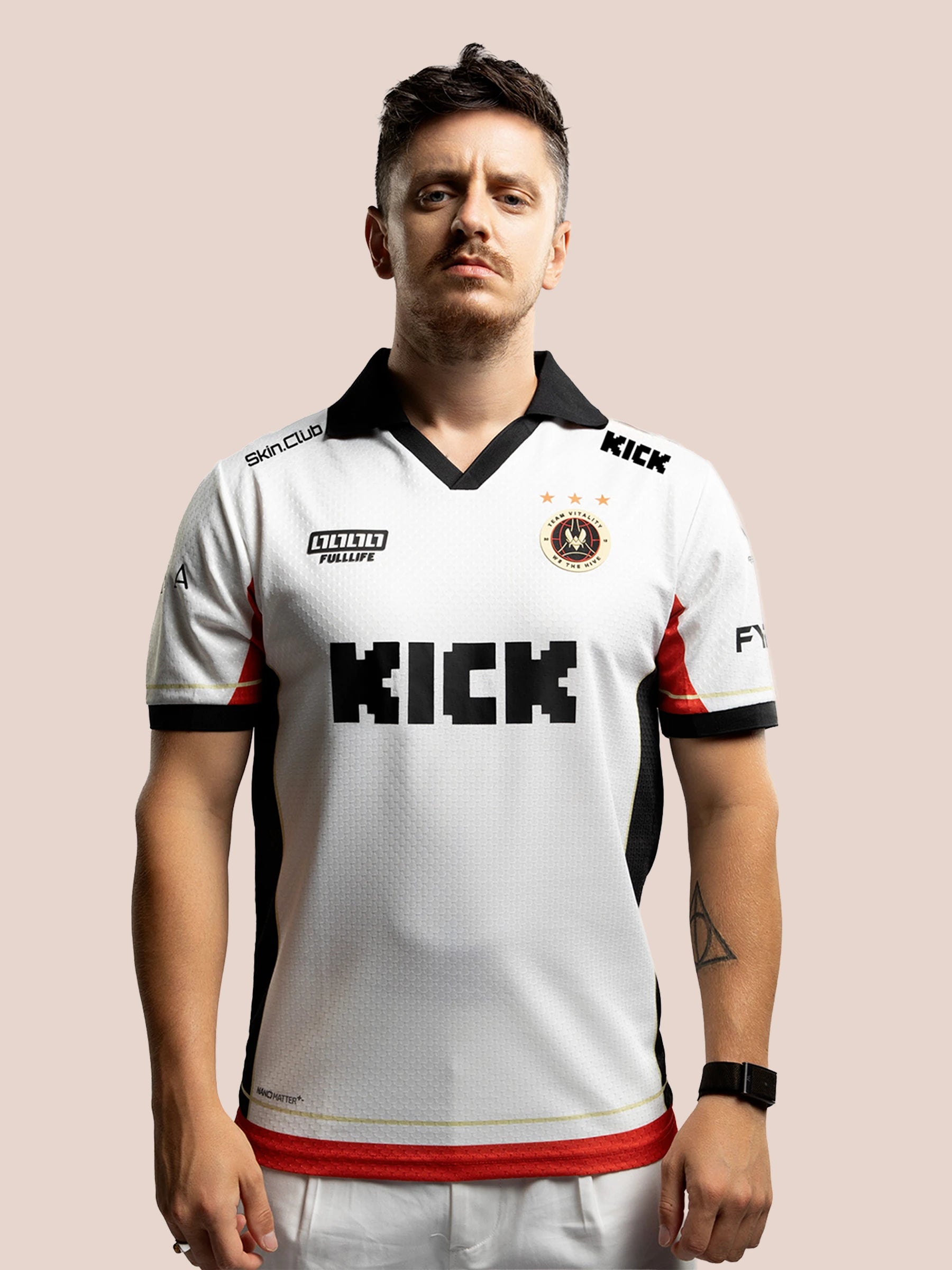 Vitality Alternate CS2 2026 maglia bianca