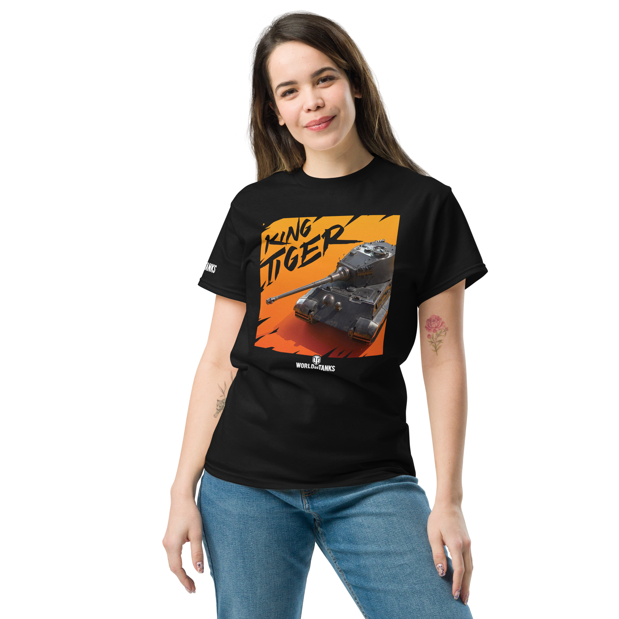 World of Tanks TankFest 2025 maglietta nera cotone unisex
