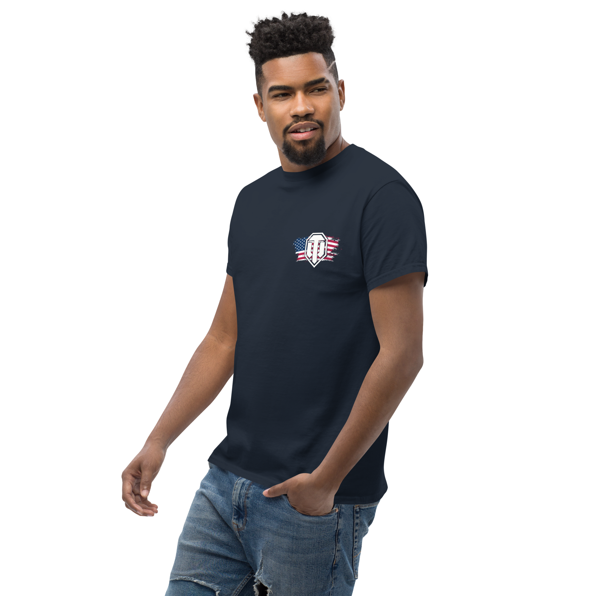 World of Tanks July 4th Eagle maglietta cotone unisex