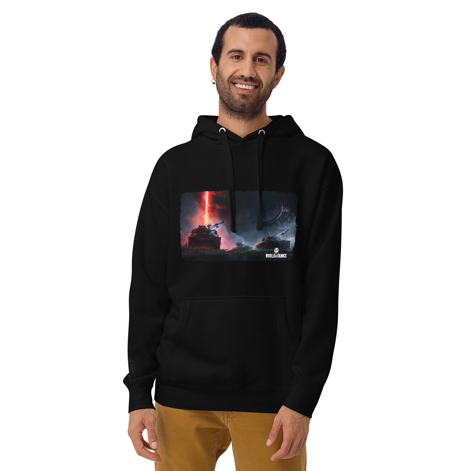 World of Tanks Waffentrager felpa cappuccio cotone