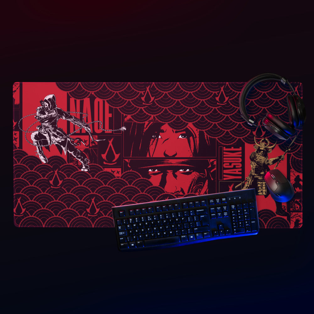 Assassin's Creed Shadows tappetino mouse gaming XXL antiscivolo